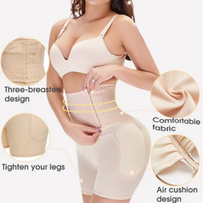 Tendance rembourré hanches et fesses ferme Shapewear culottes hanche Shapers taille corset